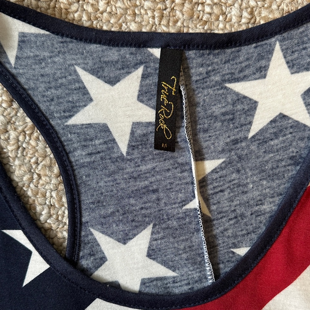TRUE ROCK Star-Spangled Sleeveless Dress - Picture 2 of 4